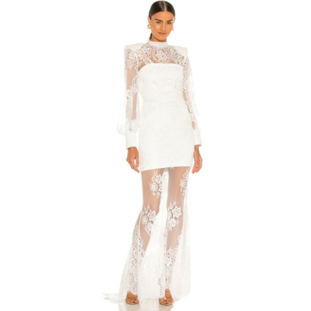 Zhivago Tomorrow Gown in Wedding White NWOT Size 6 US